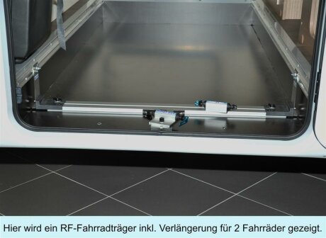 RF-Schiene inkl. Befestigungsteile f&uuml;r die Hymer-Zurrschienen P15, Bodenh&ouml;he 14,5cm - 16,5cm